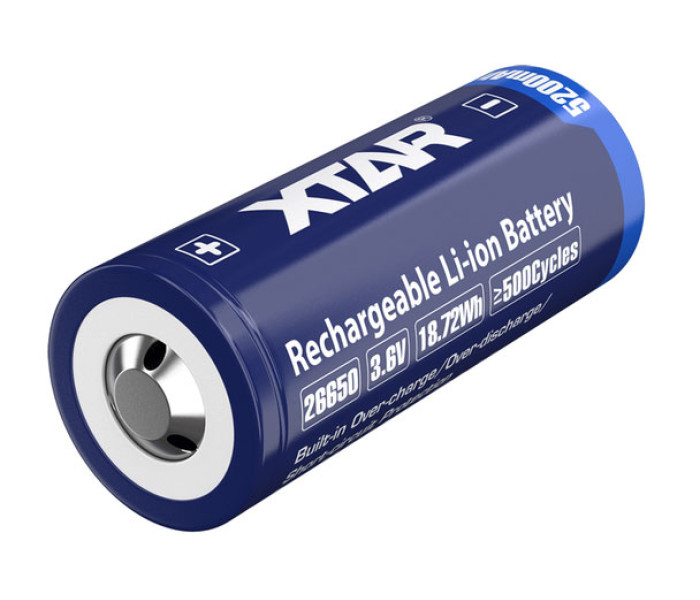 Tovatec Xtar CR26650-A Li-ion Rechargeable Battery