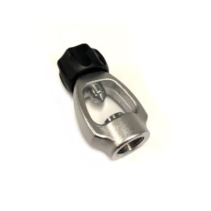 Beaver 300 Bar Din to A-Clamp Cylinder Adapter