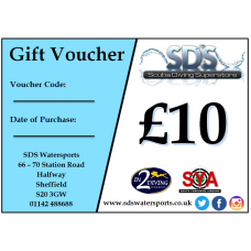 SDS £10 Equipment / Servicing Gift Voucher