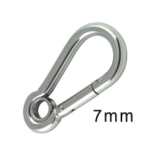 7mm SDS Stainless Steel Carabiner Clips With Eye