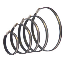 Metalsub Stainless Steel Tank Bands With Rubber Protection Strips