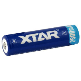 Tovatec Xtar Li-ion 18650 Rechargeable Torch Battery