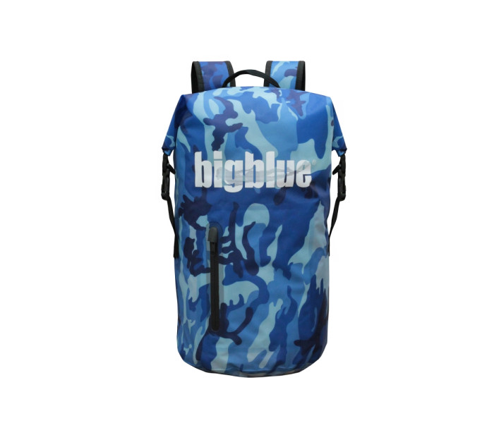Bigblue 30 Litre Camo Torch / Equipment Back Pack Dry Bag