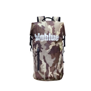 Bigblue 30 Litre Camo Torch / Equipment Back Pack Dry Bag