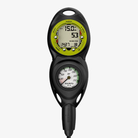 Suunto Zoop Novo Lime CB Two In Line With SM36 Pressure Gauge Combo