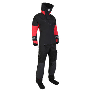 Typhoon Max B F/E Front Entry Red Black Drysuit