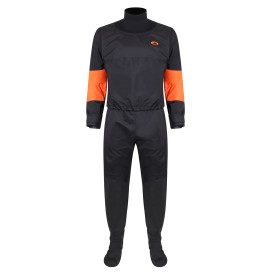 Typhoon Roan Hinge Orange Black Lightweight Surface Drysuit