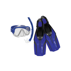 Mares Nateeva Keewee Adult Blue Snorkeling Set