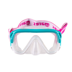 Mares Nateeva Keewee Junior Jr Aqua Pink Snorkeling Set