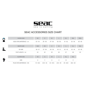 Seac Standard 5mm Hood - XL - LAST IN STOCK