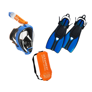 Ocean Reef ARIA QR+ Full Face Mask & Fins Snorkel Packages