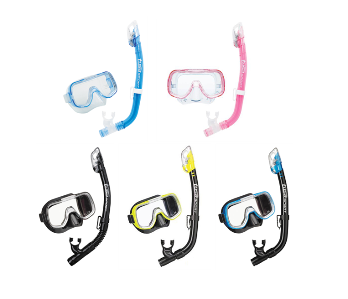 Tusa Mini Kleio Junior Dry Snorkel & Mask Combo Set - UC-2022 