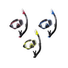 Tusa Visio Tri-Ex Adult Mask & Snorkel Combo Set - UC-3125 