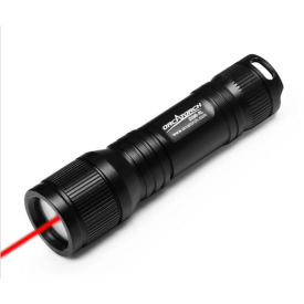 OrcaTorch D560-RL Red Laser Torch Light