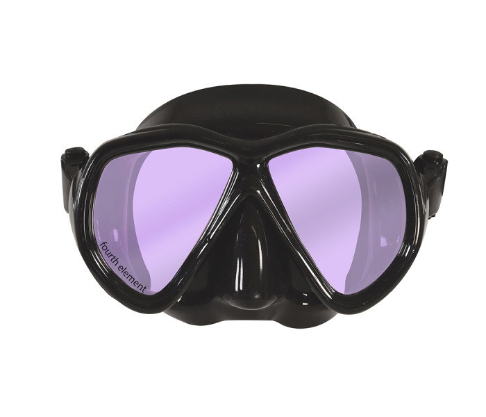 Fourth Element Navigator Wide View Enhance Black Diving Mask