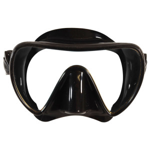 Fourth Element Scout Customizable Black Diving Mask