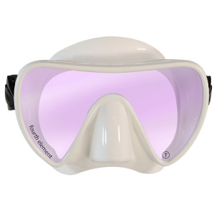 Fourth Element Scout Customizable White Diving Mask