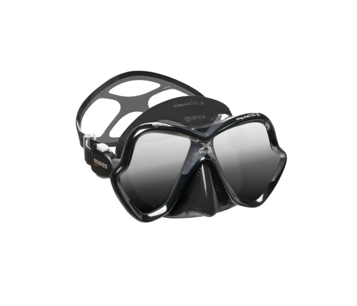 Mares X-Vision Ultra Liquid Skin Silver Mirror Lens Mask