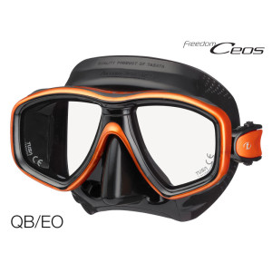 Tusa Freedom Ceos Mask M-212 With Optical Corrective Bifocal Half Reading Lenses